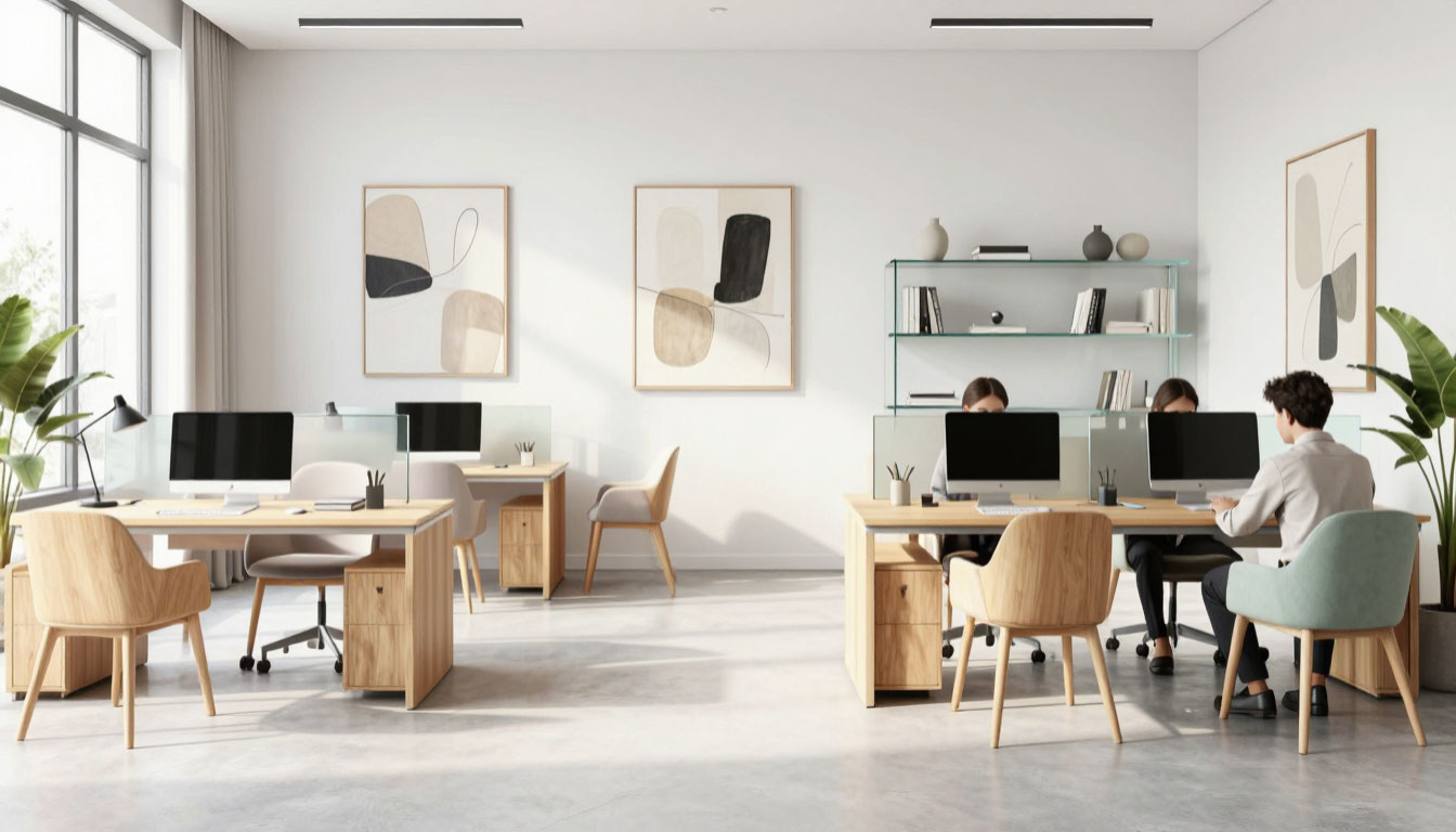 мебель в офисе
