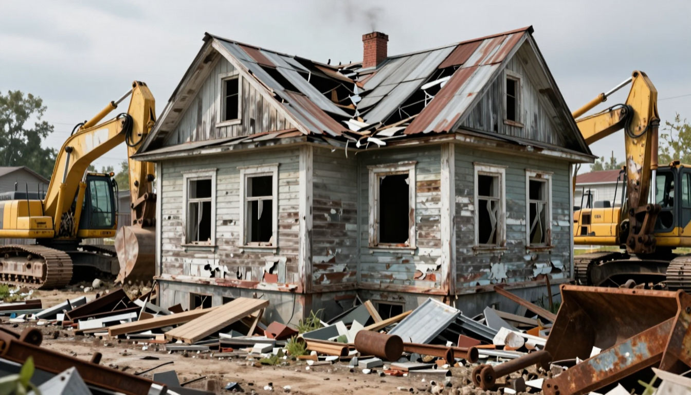 снос дома