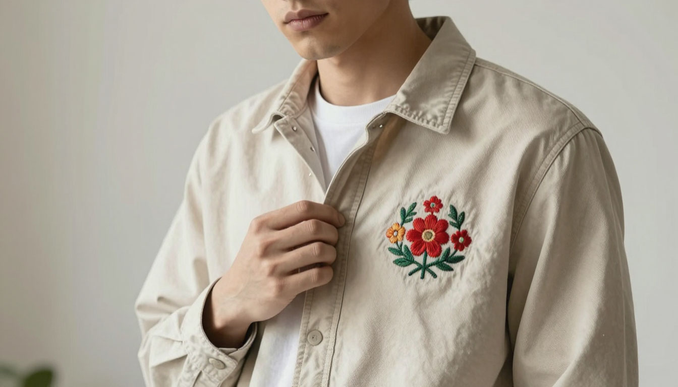 вышивка на одежде