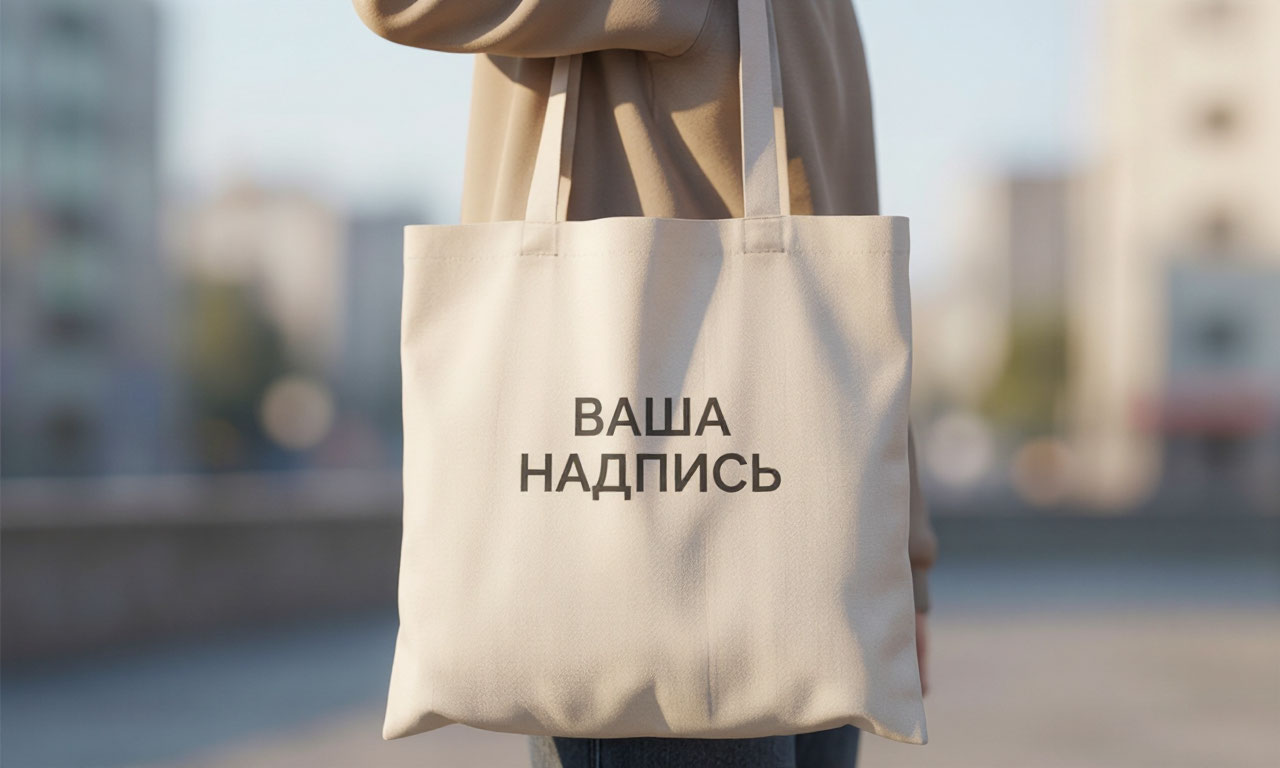DTF печать на шопперах
