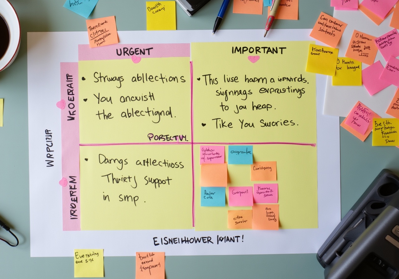 Матрица Эйзенхауэра для приоритизации задач