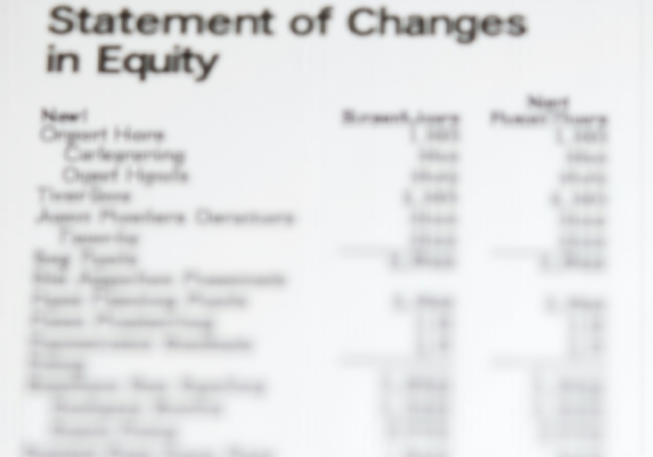 Отчет об изменениях капитала: структура и порядок заполнения