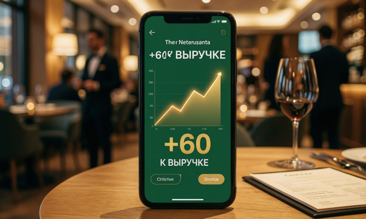 Рост финансовых показателей ресторана через приложение